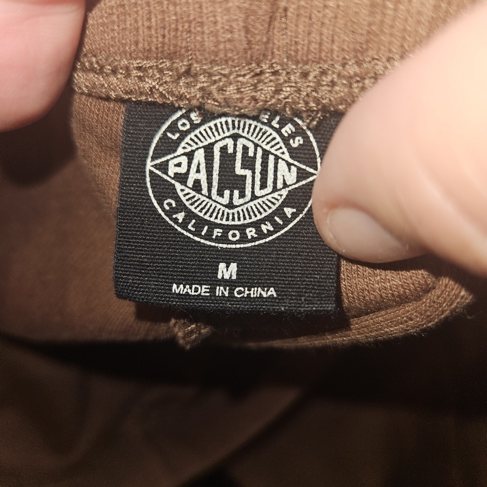 Pac Sun Womans Brown Flared Leg Leggings Size M - Picture 10 of 11